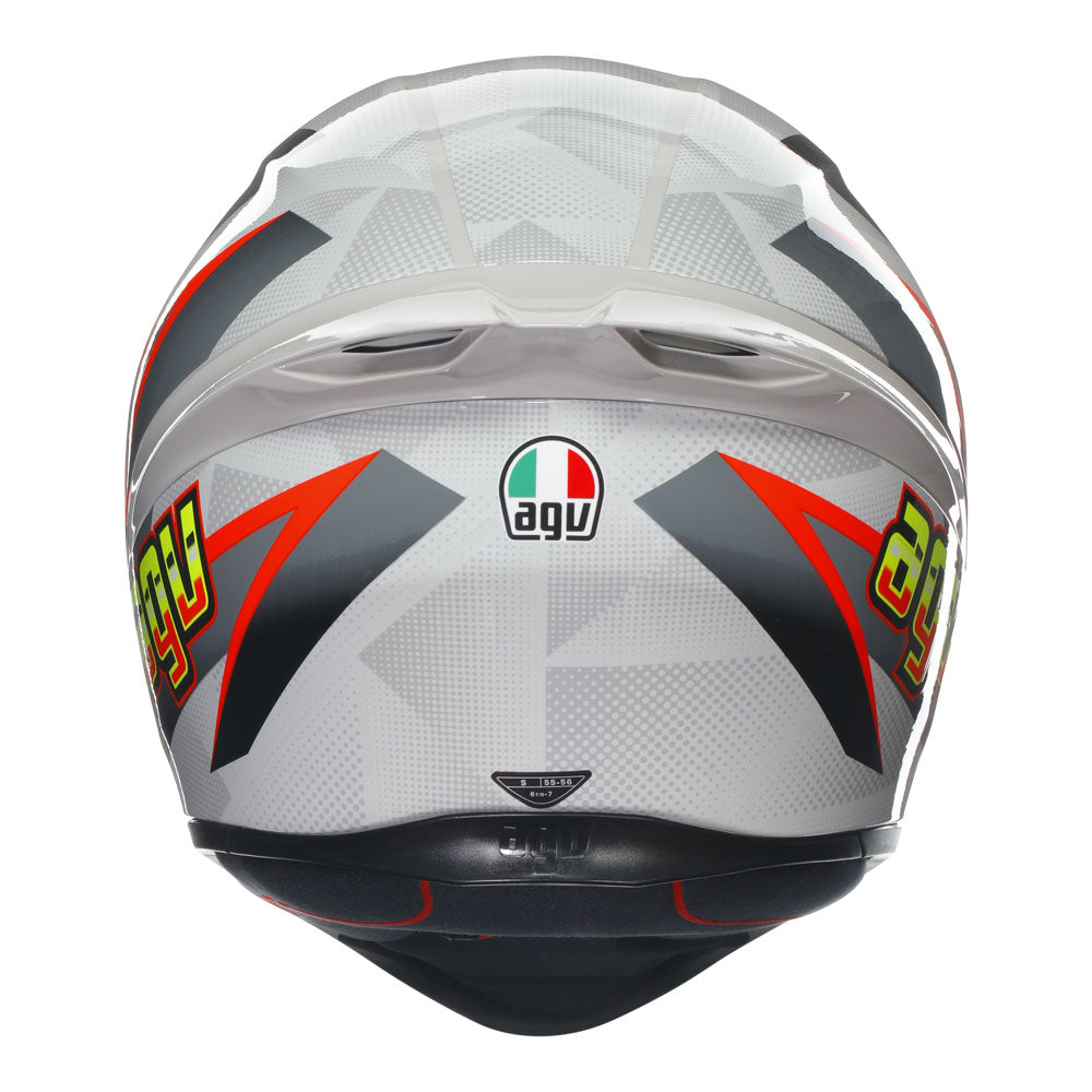 AGV K1 - BLIPPER GREY/RED