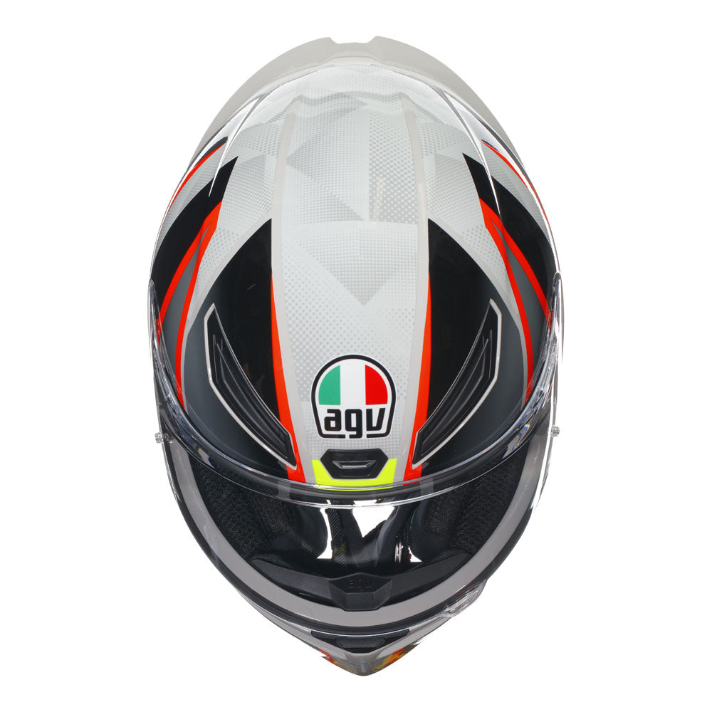 AGV K1 - BLIPPER GREY/RED