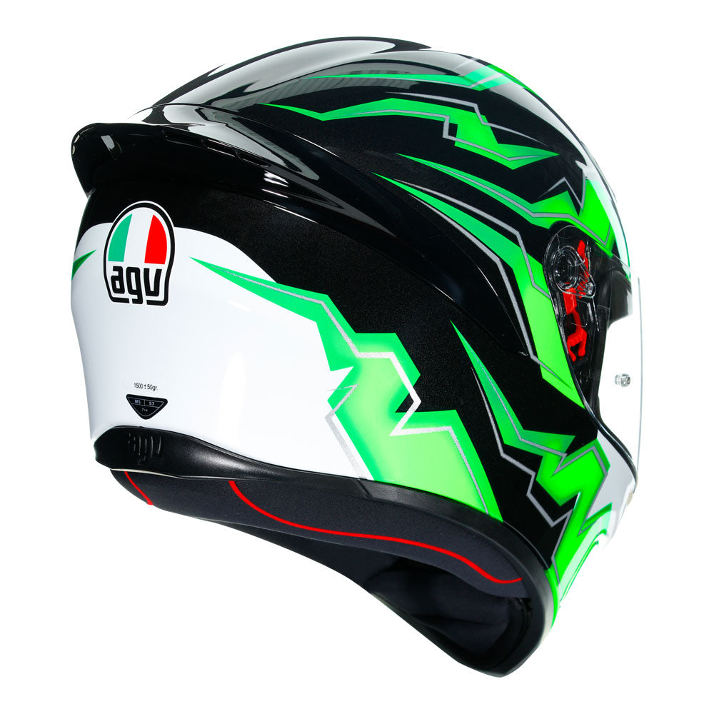 AGV K1 S - KRIPTON BLACK/GREEN