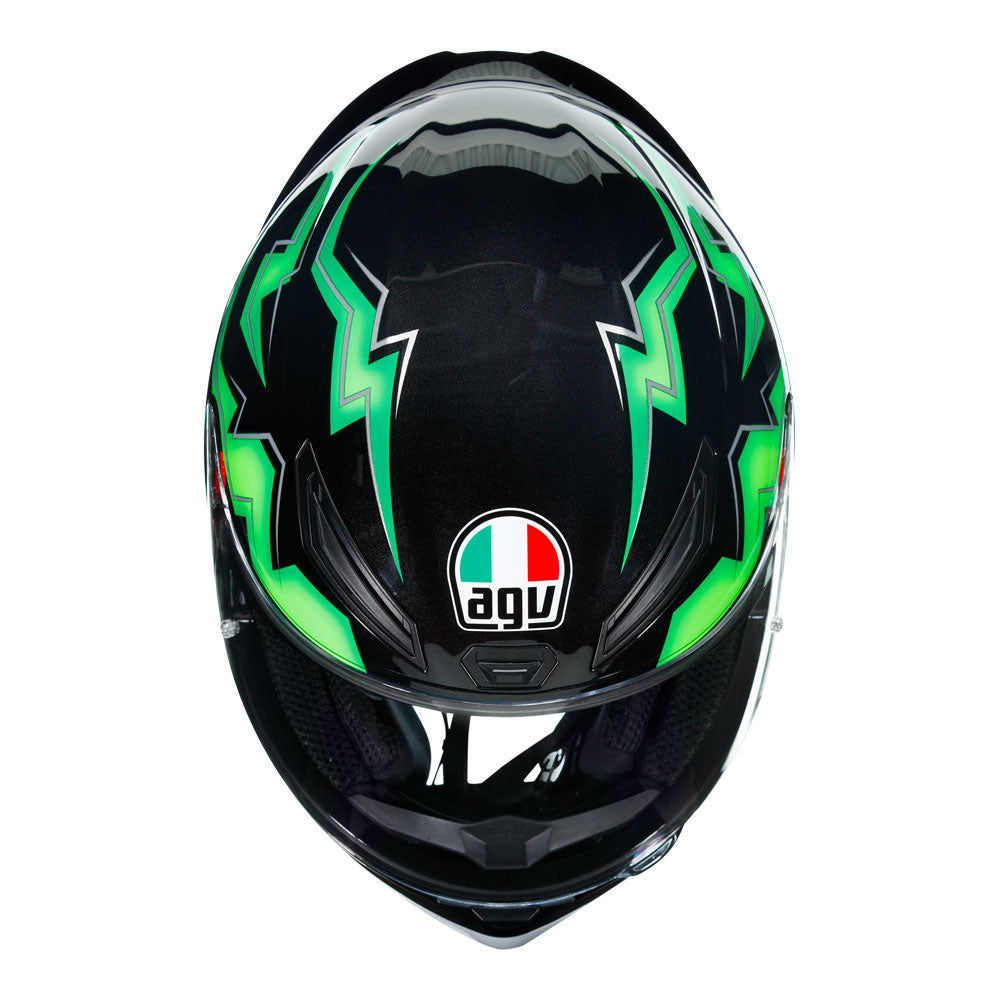 AGV K1 S - KRIPTON BLACK/GREEN