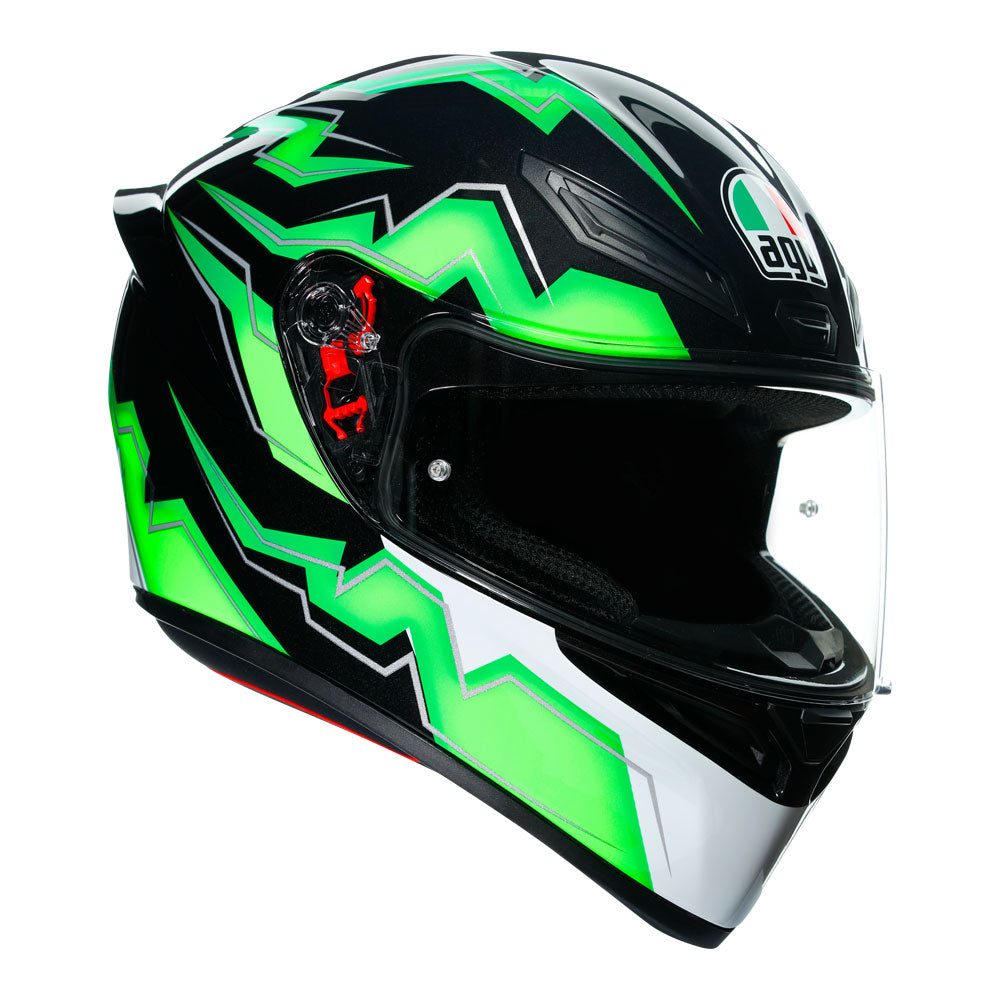 AGV K1 S - KRIPTON BLACK/GREEN