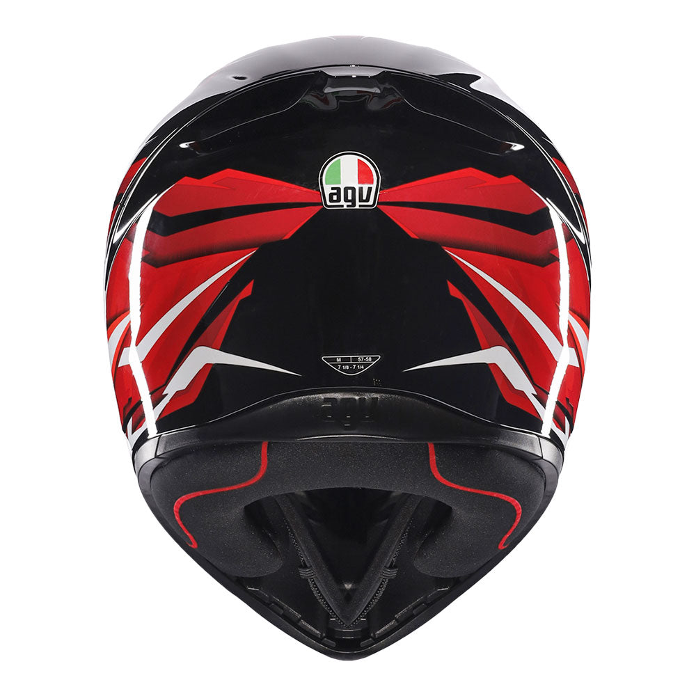 AGV K1 -ION BLACK/RED/WHITE