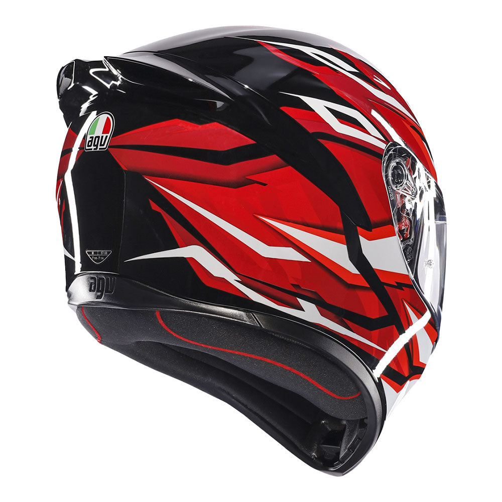 AGV K1 -ION BLACK/RED/WHITE