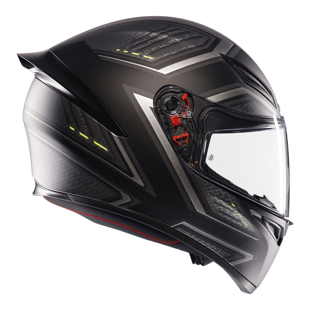 AGV K1 -LING MATT BLACK/GREY