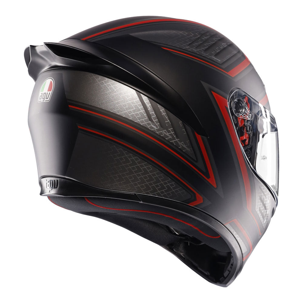 AGV K1 -LING MATT BLACK/RED