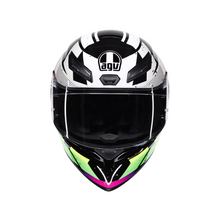 Load image into Gallery viewer, AGV K1 S Punkpulse Full Face Helmet - Black/Purple/Lime - MotoHeaven