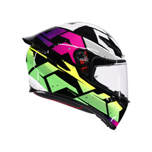 Load image into Gallery viewer, AGV K1 S Punkpulse Full Face Helmet - Black/Purple/Lime - MotoHeaven