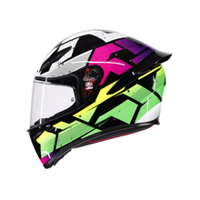 Load image into Gallery viewer, AGV K1 S Punkpulse Full Face Helmet - Black/Purple/Lime - MotoHeaven