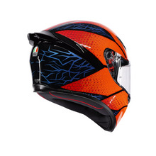Load image into Gallery viewer, AGV K1 S Speedarmor Full Face Helmet - Black/Orange/Blue - MotoHeaven