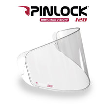 Load image into Gallery viewer, AGV 100% MAX VISIONâ PINLOCK LENS 120 CLEAR RACE 3 VISOR