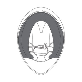 AGV CHEEK PADS VELOCE BLACK