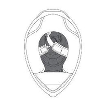 Load image into Gallery viewer, AGV REM K5 S Crown Pad For Motorcycle Helmet