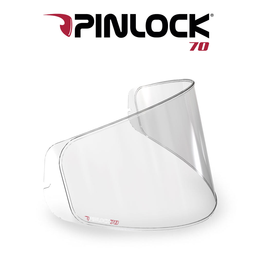 AGV 100% MAX VISION PINLOCK 70 CLEAR GT2 K5 / K3V / K1 / COMPACTT