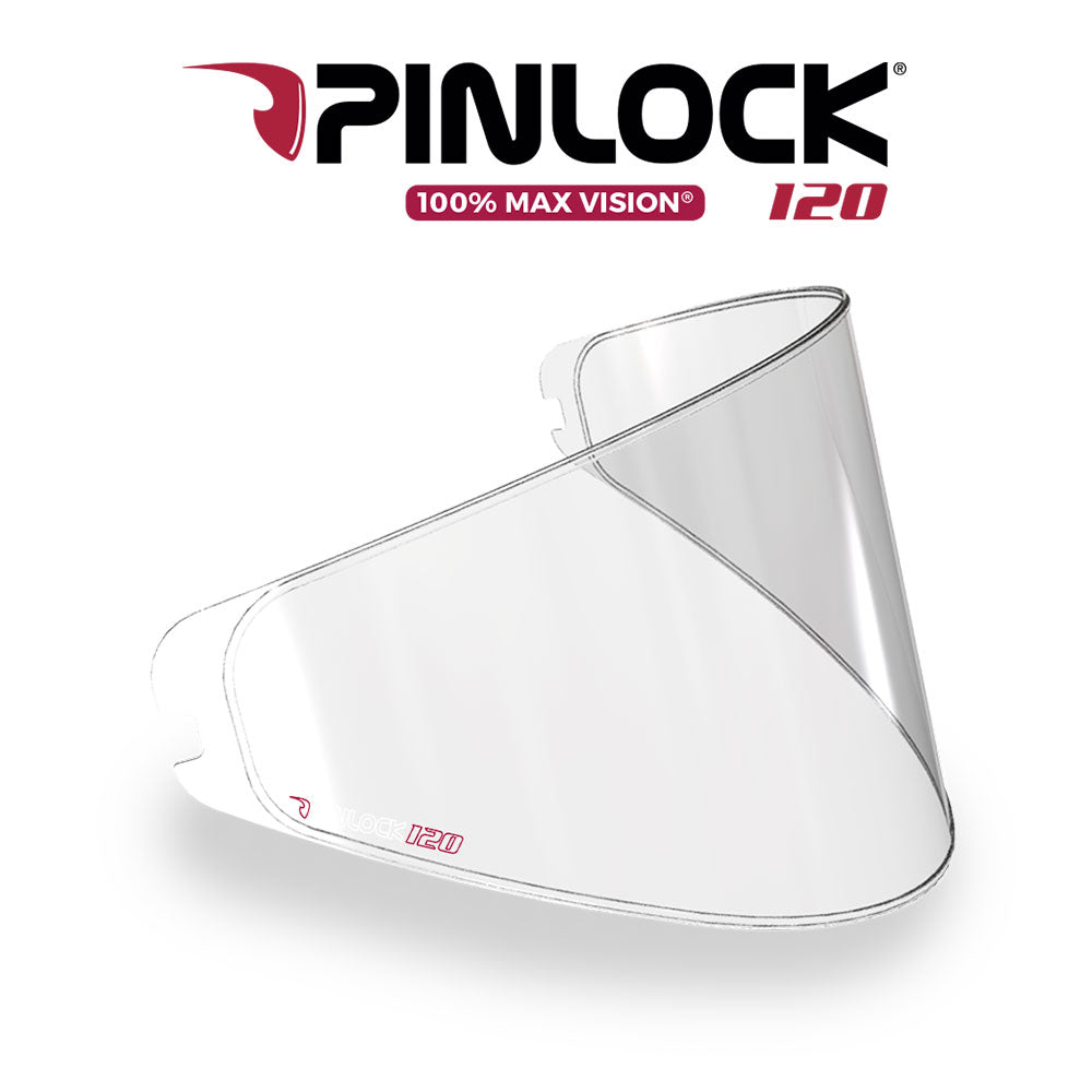 AGV 100% MAX VISION PINLOCK LENS 120 CLEAR GT3-1-L