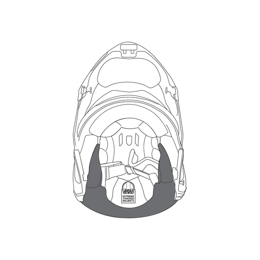 AGV CHEEK PADS SPORTMODULAR SIZE