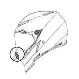 AGV BREATH DEFLECTOR AX-8