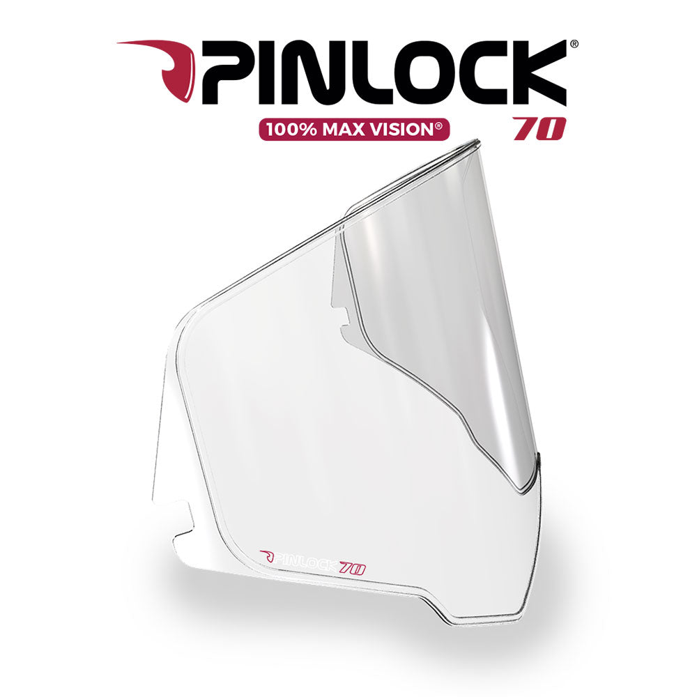 AGV 100% MAX VISIONâ PINLOCK LENS 70 CLEAR DUAL 1 AX9