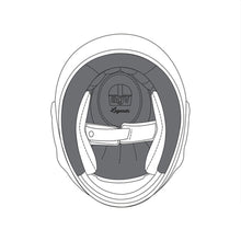 Load image into Gallery viewer, AGV REMOVABLE CROWN PAD PREMIUM X3000 BLACK