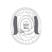 Load image into Gallery viewer, AGV CHEEK PADS X70 BLACK