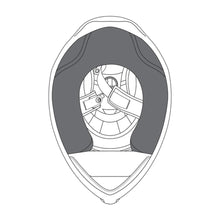 Load image into Gallery viewer, AGV CHEEK PADS BLACK K1