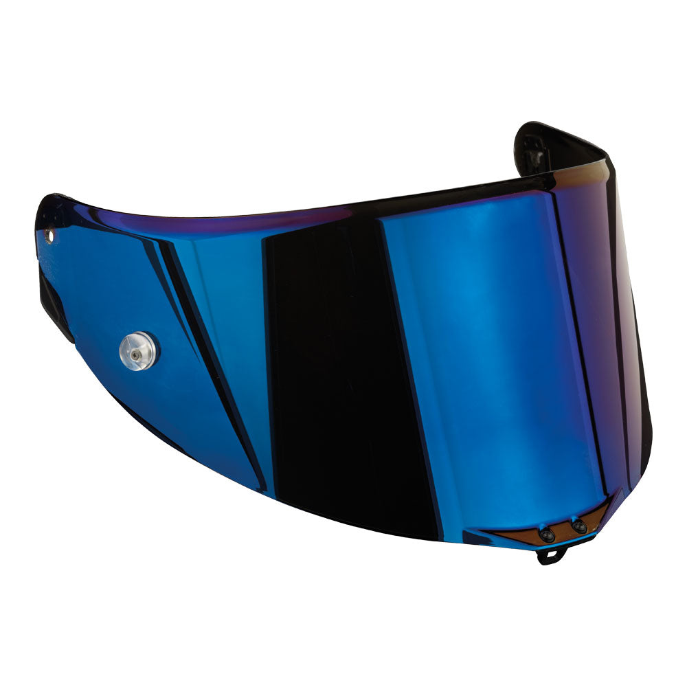 AGV VISORCRATCH RESISTANT RACE 3 MPLK IRIDIUM BLUE