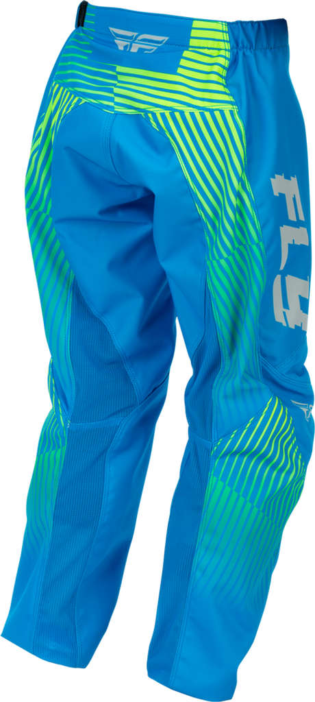 Fly Racing 2026 F-16 MX Youth Pants - Blue/Hi-Vis