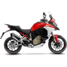Load image into Gallery viewer, LV Link Pipe Cat Eliminator Stainless Ducati Multistrada 1100 V4 V4 S/Pikes Peak 21 Fits With Original Exhaust &amp; C Stand 2021 - 2023