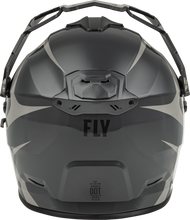 Load image into Gallery viewer, Fly Racing Trekker Pulse Helmet - Black/Grey