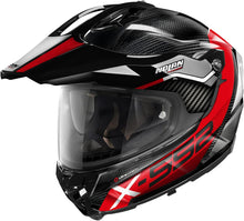 Load image into Gallery viewer, Nolan X-552 Ultra Carbon Adventure Dinamo  Helmet - Carbon/Red/Grey