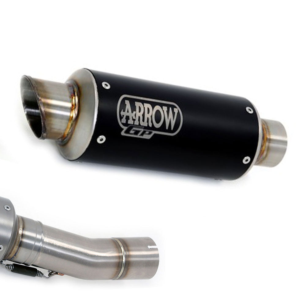 ARROW Silencer 71009GPI :- GP2 Series Stainless Dark<br>APRILIA