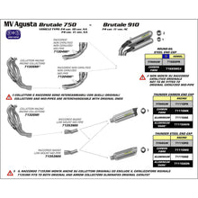 Load image into Gallery viewer, ARROW Silencer 71110AKN :- THUNDER Aluminium Dark with Carbon Fibre End Cap