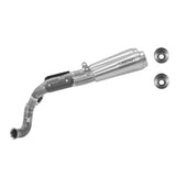 ARROW Silencer Set 71216PRI :- PRO-RACE Nichrom Silver