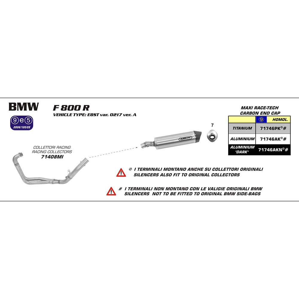 ARROW Collectors Racing 2:1 Stainless