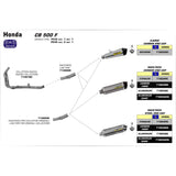 ARROW Link Pipe Stainless for #71804 Silencers