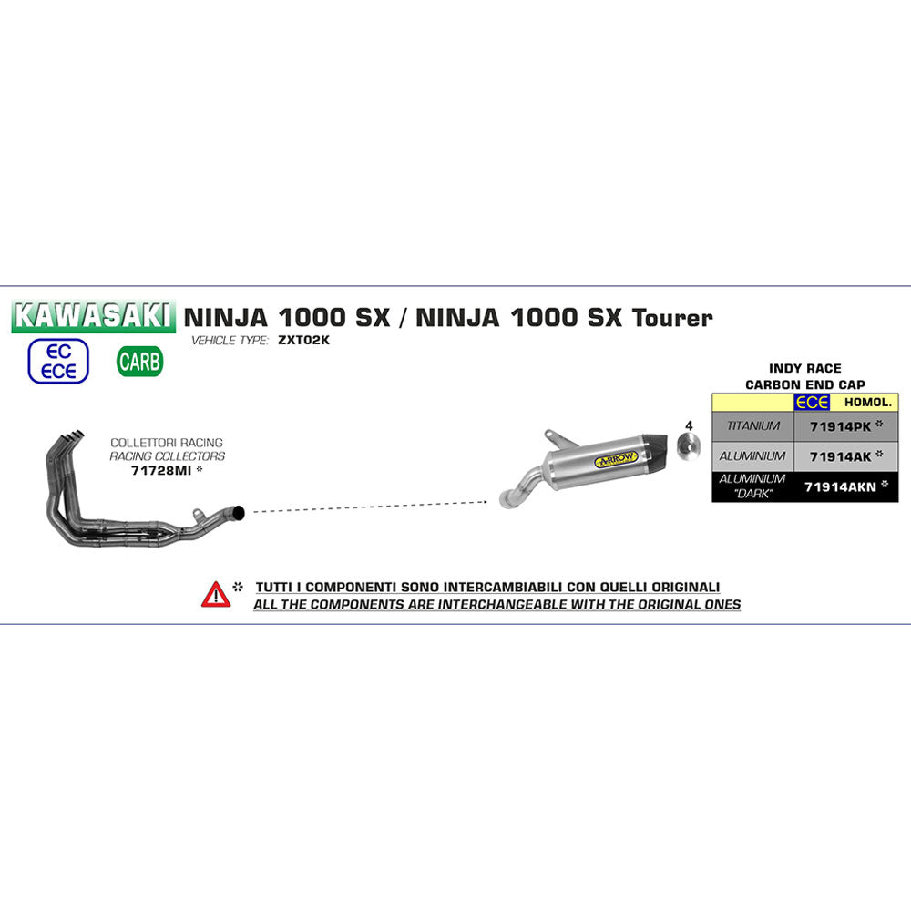 ARROW Collectors:- Racing 4:2:1 Stainless
