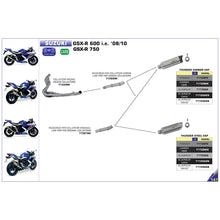 Load image into Gallery viewer, ARROW Silencer THUNDER Aluminium Dark with Steel End Cap