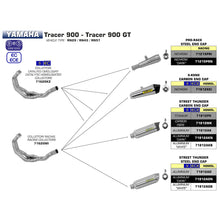 Load image into Gallery viewer, ARROW Silencer STREET THUNDER Aluminium with Steel End Cap