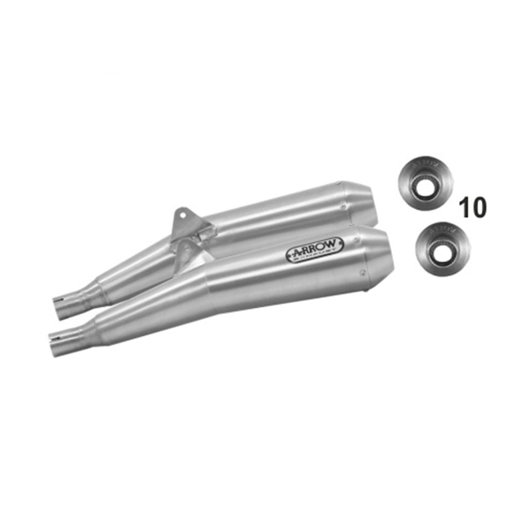 ARROW Silencer Set PRO-RACING Nichrom with Steel End Cap