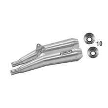 Load image into Gallery viewer, ARROW Silencer Set PRO-RACING Nichrom with Steel End Cap