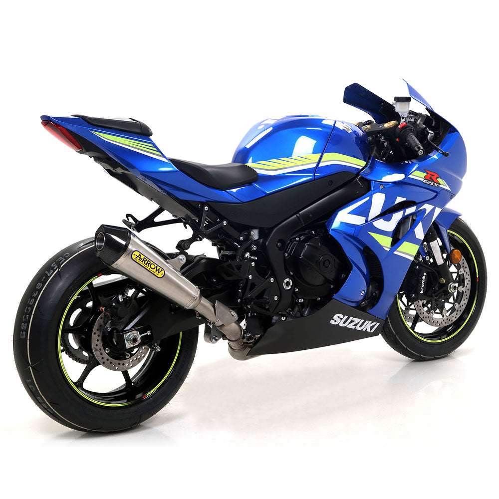 ARROW Silencer X-KONE Nichrom Silver with Carbon Fibre End Cap