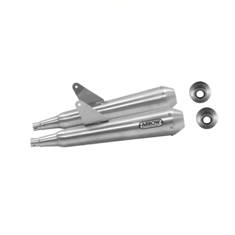 ARROW Silencer Set PRO-RACING Nichrom with Steel End Cap