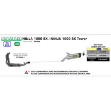 Load image into Gallery viewer, ARROW Silencer 71914PK INDY RACE Titanium Silver with Carbon Fibre End Cap