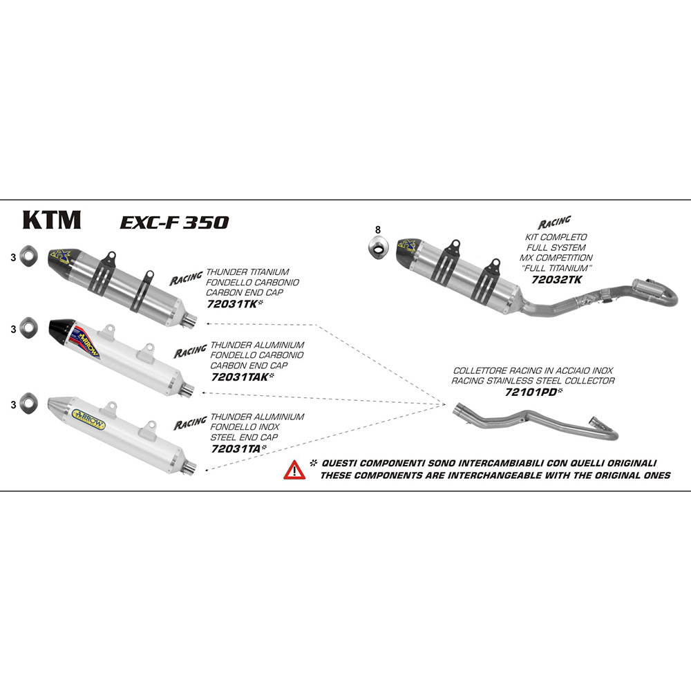 ARROW Collector - Racing Stainless KTM