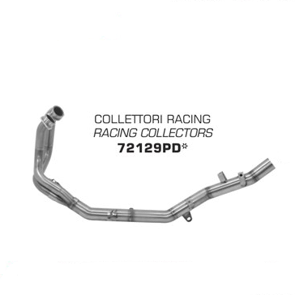 ARROW Collectors 72129PD - Stainless 2:1 Racing Non Cat