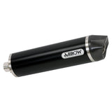 ARROW Silencer - MAXI RACE-TECH Aluminium Dark with Carbon Fibre End Cap