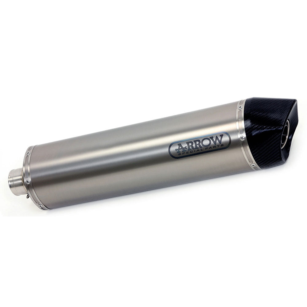 ARROW Silencer - MAXI RACE-TECH Titanium with Carbon Fibre End Cap