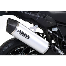 Load image into Gallery viewer, ARROW Silencer - MAXI RACE-TECH Aluminium with Carbon Fibre End Cap