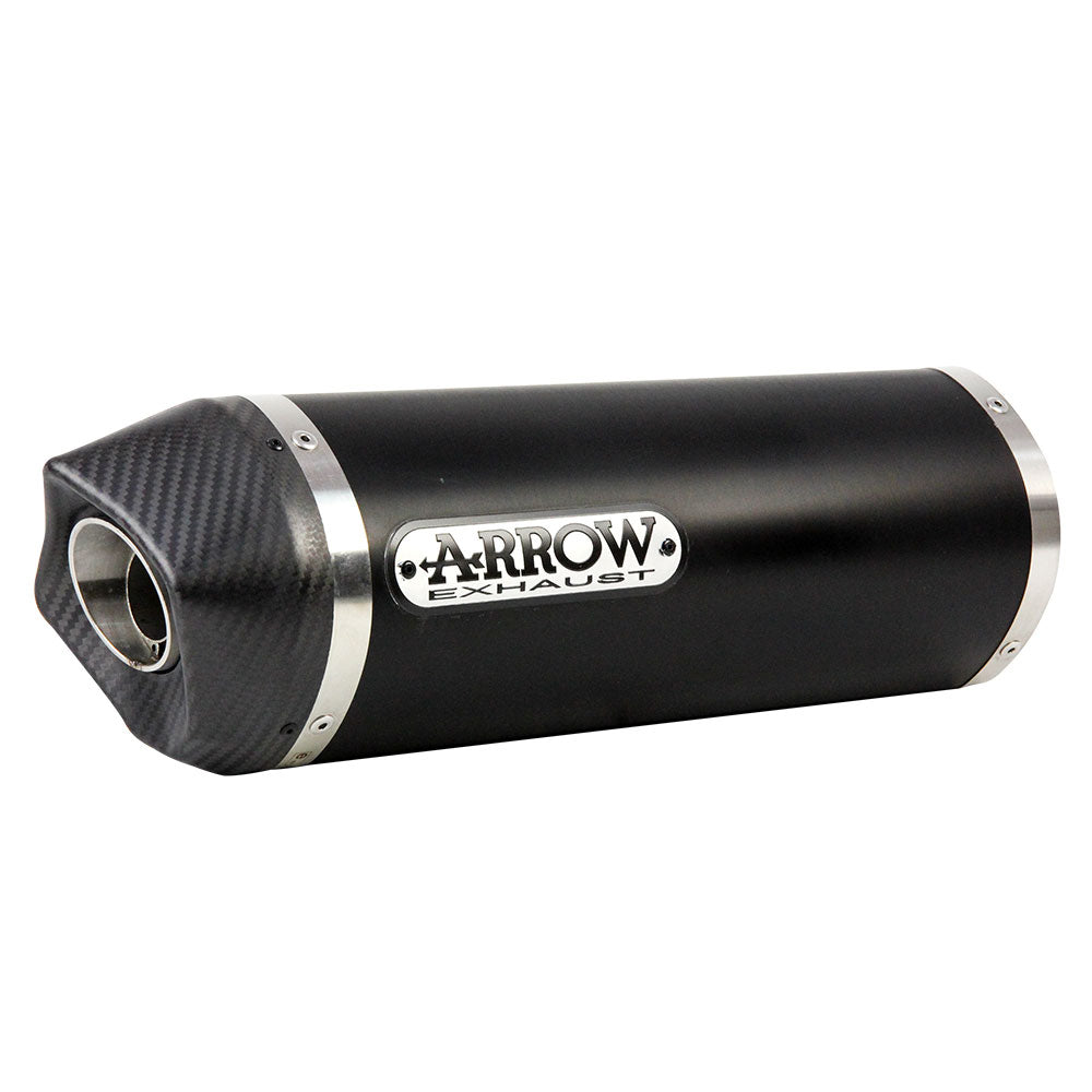 ARROW Silencer - RACE-TECH Aluminium Dark with Carbon Fibre End Cap