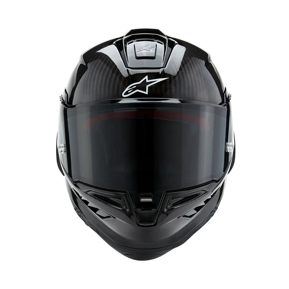 Alpinestars Supertech SR10 Helmet - Solid Carbon - View 2 | Everest Motorcycles