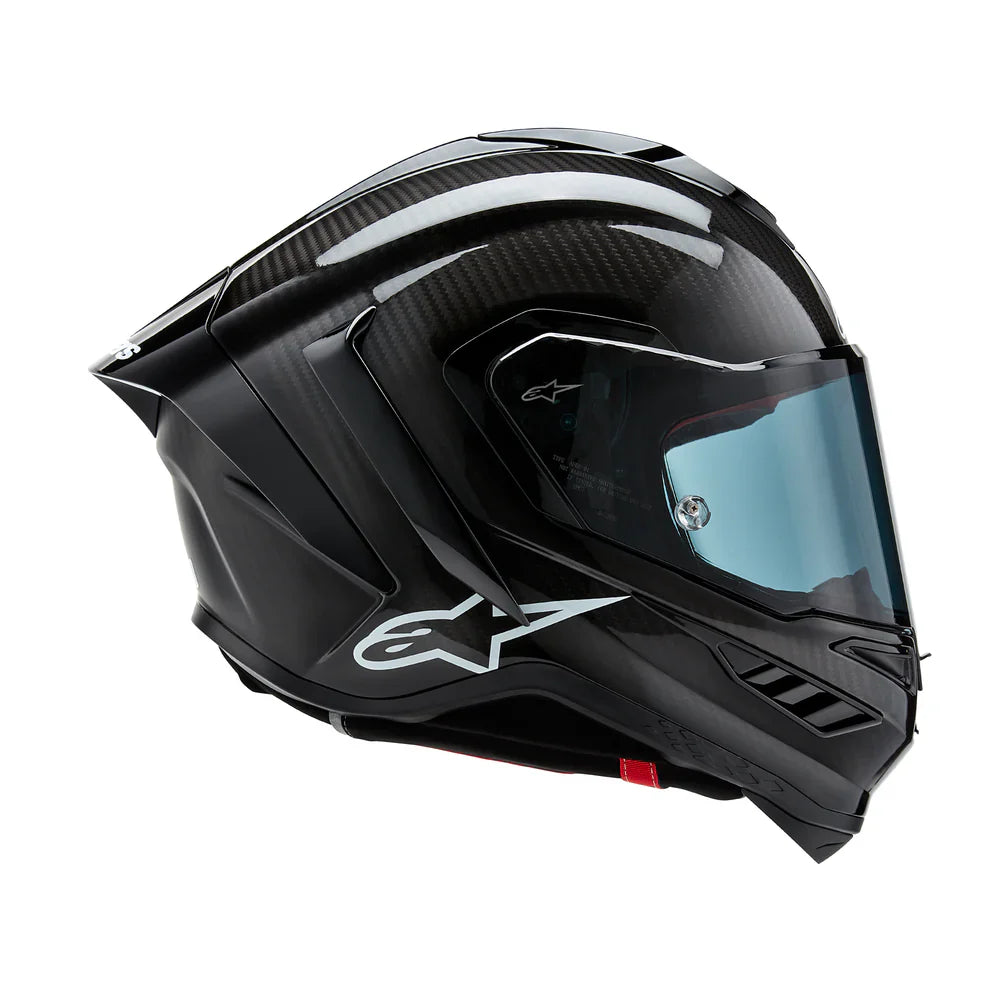 Alpinestars Supertech SR10 Helmet - Solid Carbon - View 3 | Everest Motorcycles